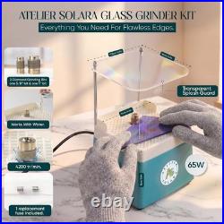 Atelier Solara Stained Glass Beginner Kit Professional Cutter & Grinder Tool Set