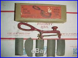 Auto Body Heller Horse Logo Reveal Vixen File withALL 5 Rasp Cutters Tool in Box