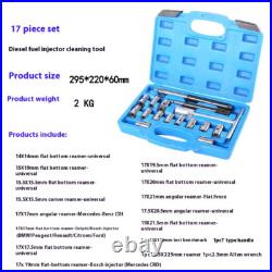 Auto Repair Tools Car Accessories Diesel Injector Seat Cutter Set Cleaner Tool