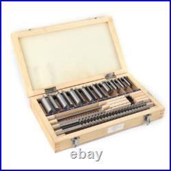 B C Push Type Cutting Tool Metalworking 18pc HSS Imperial Keyway Broach Cutter