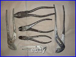 BDS VINTAGE PLIERS/CUTTER MADE IN GERMANY TOOL KIT TOOLS x 6 RARE VINTAGE TOOLS