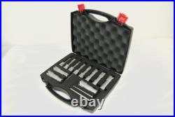 BLUEROCK 13 Piece 1-3/8 Depth Tungsten Carbide Tip (TCT) Annular Cutter Bit Set