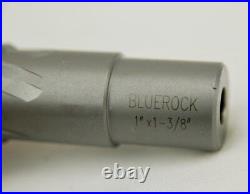 BLUEROCK 6 Piece Set 1-3/8 Tungsten Carbide Tip (TCT) Annular Cutter Broach Bit