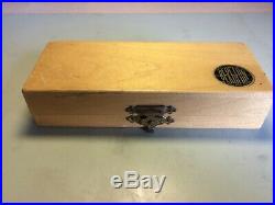 Bergeon 30007 Pivot Cutter Set Wooden Box Watchmaker Tool