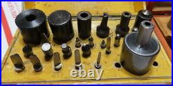 Bergeon Bushing Tools & Accessory, Stumps, Reamers, Rose Cutters, 2 Box Sets