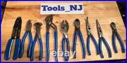Blue Point By Snapon Tools 9 pc Pliers/ Cutters Set