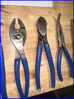 Blue Point By Snapon Tools 9 pc Pliers/ Cutters Set