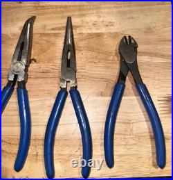 Blue Point By Snapon Tools 9 pc Pliers/ Cutters Set
