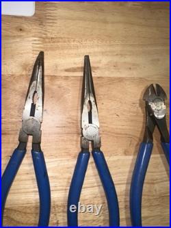 Blue Point By Snapon Tools 9 pc Pliers/ Cutters Set