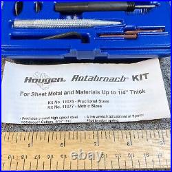 Blue Point Tools ROTABROACH Sheet Metal Cutters Set GA219B Blue Hard Case