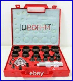 Boehm Hollow Punch Ring Stamping Tool Set 3-40MM Ring Disk Cutter France JLB340
