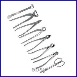 Bonsai Pruning Tool Set Shear Extensive Cutter Stainless Steel Scissors Kit