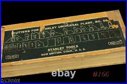 Box with label STANLEY TOOLS 55 CUTTER IRON SET W slitter