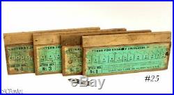 Boxes with labels STANLEY TOOLS 55 CUTTER IRON SET W slitter