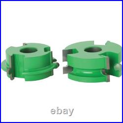 C2307 Shaper Cutter Tongue & Groove Flooring Cutter Set, 3/4 Bore