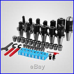 CAT40 CNC Tooling Package Cutter Face Mill Collets Set ER32 16 Industrial Tap