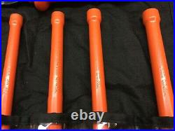 CEMENTEX USA 1000V Insulated Tools 8-pc Nut Driver Set and Cable Cutter With Loop