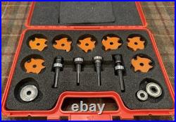 CMT 823.001.11 Slot Cutter Set in Carrying Case, Carbide-Tipped, Only 1 Used