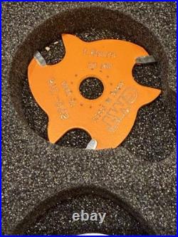 CMT 823.001.11 Slot Cutter Set in Carrying Case, Carbide-Tipped, Only 1 Used
