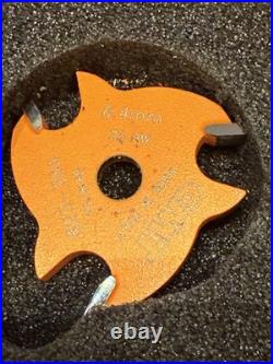 CMT 823.001.11 Slot Cutter Set in Carrying Case, Carbide-Tipped, Only 1 Used