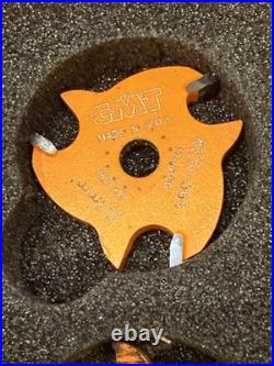 CMT 823.001.11 Slot Cutter Set in Carrying Case, Carbide-Tipped, Only 1 Used