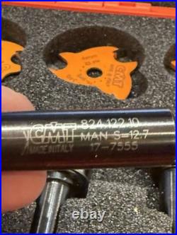 CMT 823.001.11 Slot Cutter Set in Carrying Case, Carbide-Tipped, Only 1 Used