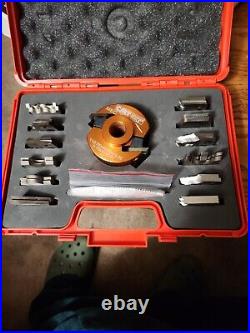 CMT Orange Tools 13 Piece Cutter Head And Knives Set
