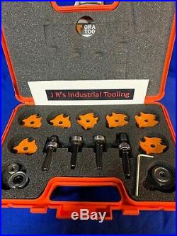 CMT Tools 823.001.11 Slot Cutter Set in Carrying Case, 8mm bore
