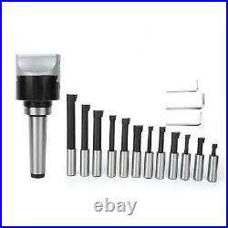CNC Boring Cutter Set High Accuracy 40CR MT4-F1-18-12PCS Milling Tool Kit 75mm