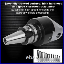 CNC Boring Cutter Set High Hardness 40CR Milling Tools Kit F1-18 75mm Head Dia