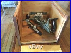 COMBINATION PLANE with FULL SET OF CUTTERS & CANVAS ROLL CRAFTSMAN VERSION OF 45