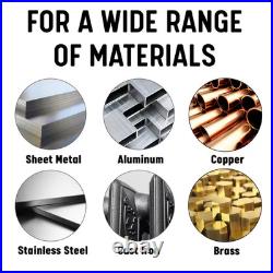 Carbide Tipped Hole Cutter Set with 1 In. Depth of Cut (8-Pieces)