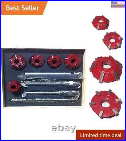 Carbide Valve Seat Cutter Set 5 Cutters for Milling Mechanic Engineering Tools