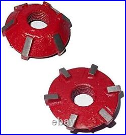 Carbide Valve Seat Cutter Set 5 Cutters for Milling Mechanic Engineering Tools