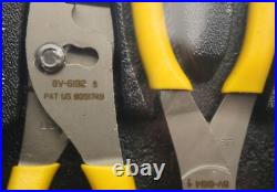 Caterpillar Tools 3pc Plier Set 233-1639 Slip, Needle Nose, and Side Cutter