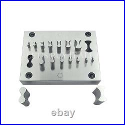 Chain Shape Disc Cutter -Set of 16 Punches Size 6.3mm to 25.3mm Jewelry Tool