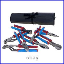 Channellock CBR-8 Electrical Pliers Tool Set with Tool Roll, 8 Pieces