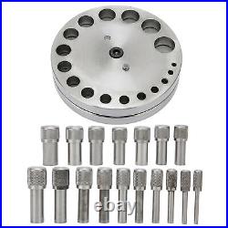 Circle Round Disc Cutter Set Jewelry Making Forming Pendant Punch Tool SS5