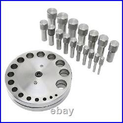 Circle Round Disc Cutter Set Jewelry Making Forming Pendant Punch Tool SS5