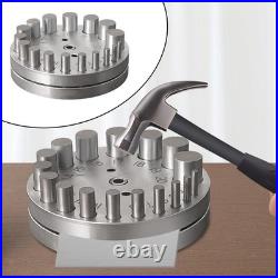 Circular Disc Cutter Set Coin Punch Tool Jewelry Making Tool