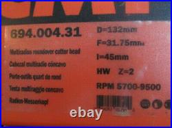 Cmt Orange Tools 694.004.01 3 Sets Of Blades Multiradius Roundover Cutter Heads