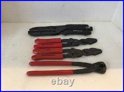 Compleat Set Of Tools Craftsman Tubing Cutter, Pinching, &clamping. (4pieces)