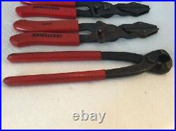 Compleat Set Of Tools Craftsman Tubing Cutter, Pinching, &clamping. (4pieces)