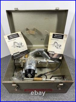 Complete Porter-Cable 126 Porta-Plane, 5014 Cutter Grinder Set with Case USA Works