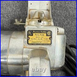 Complete Porter-Cable 126 Porta-Plane, 5014 Cutter Grinder Set with Case USA Works
