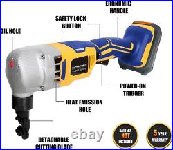Cordless Nibbler Metal Cutter Compatible with Dewalt 20V Max Battery (Tool Only) Cordless Nibbler Metal Cutter Compatible with Dewalt 20V Max Battery (Tool Only)