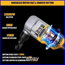 Cordless Nibbler Metal Cutter Compatible with Dewalt 20V Max Battery (Tool Only) Cordless Nibbler Metal Cutter Compatible with Dewalt 20V Max Battery (Tool Only)