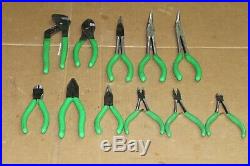 Cornwell Tools 11 PC Green Pliers & Cutter Set with Carry Bag