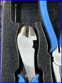 Cornwell Tools 5 Piece Pliers/Cutter Set Blue Handle