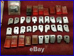 Craftsman Radial and Bench Saw Molding Cutters. 25 sets of 3